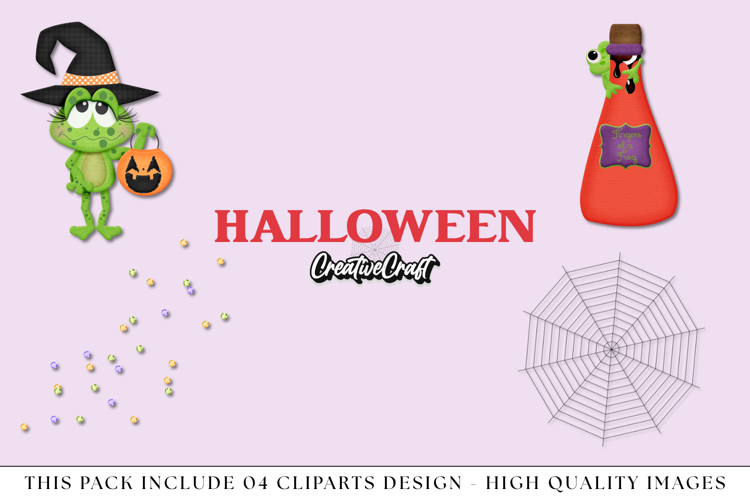 Halloween Clipart, halloween graphic design, illustrations