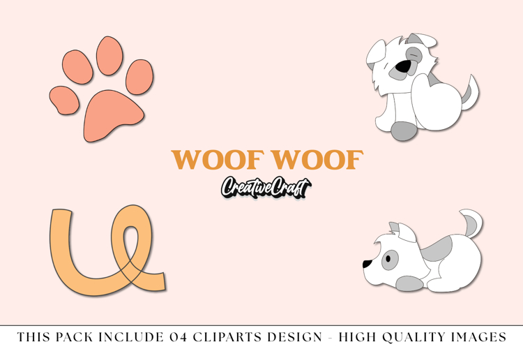 Pet Dog Clip Art, puppy dog graphics, pet dog illustrations