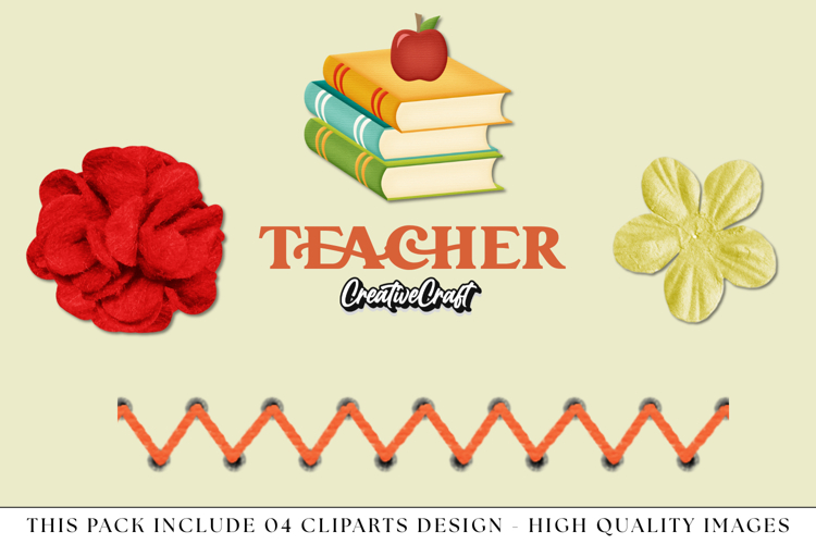 Back to School Clip Arts, school supplies, school graphics