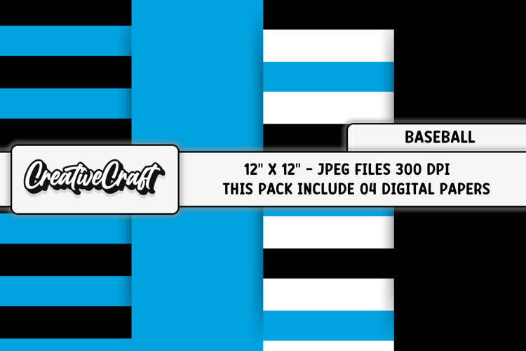 Baseball Sport Digital Paper, baseball graphic illustrations