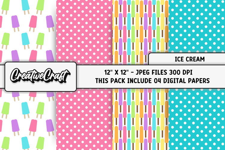 Summer Digital Paper Image 7
