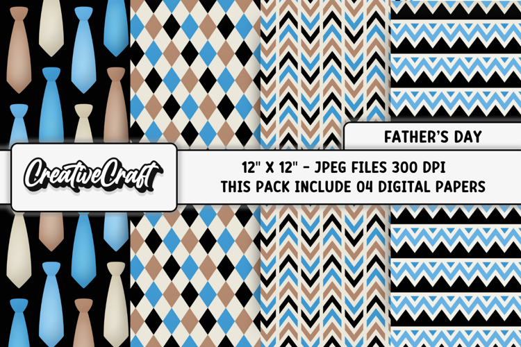 Father’s Day digital paper, father’s Day digital scrapbook