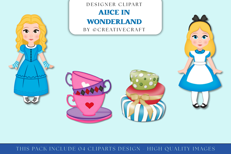 Alice in Wonderland Clipart Image 8