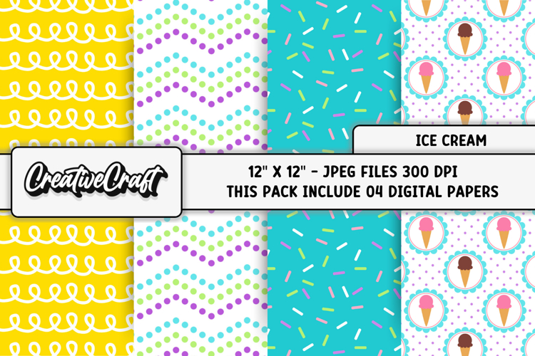 Summer Digital Paper Image 5
