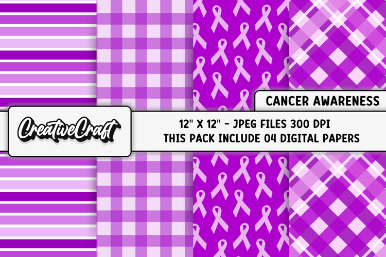 Purple Ribbon Png Image 6
