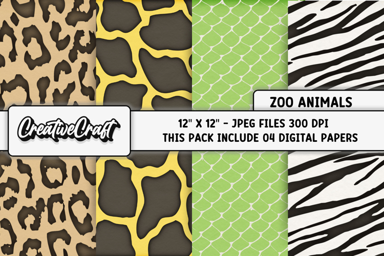 Zoo Animal Clipart Image 2