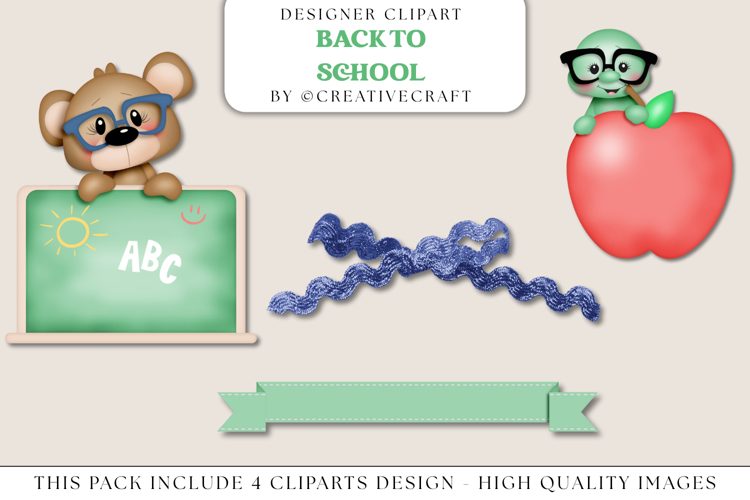 School Supplies Clipart