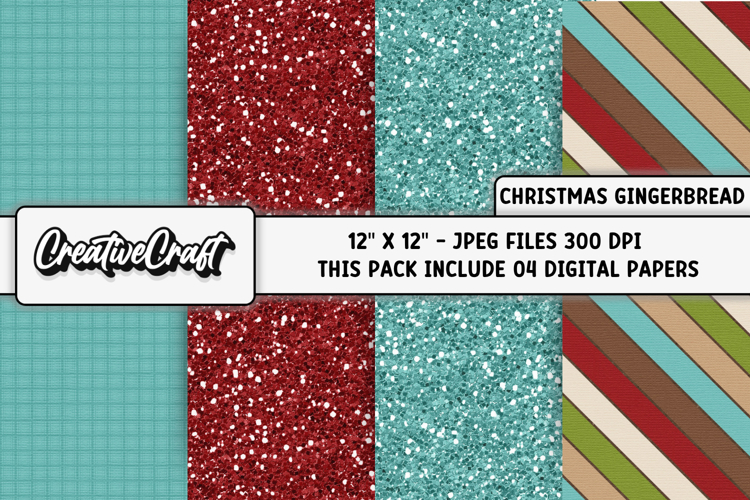 Christmas Digital Papers, scrapbooking backgrounds designs