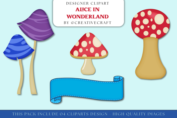 Alice in Wonderland Clipart Image 5