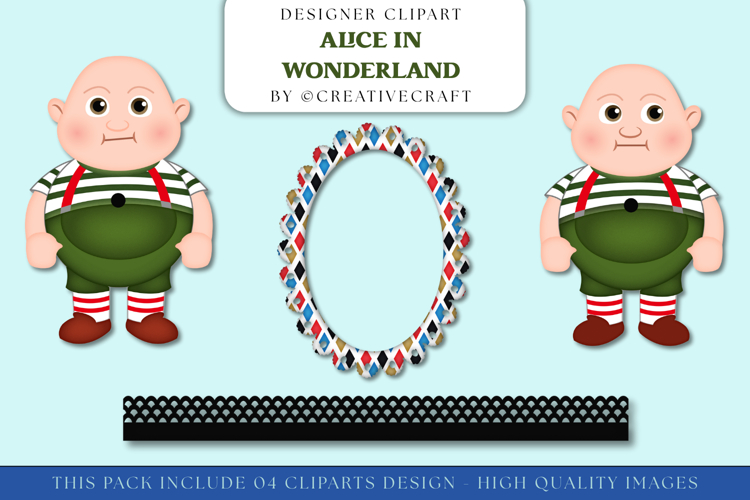 Alice in Wonderland Clipart Image 4