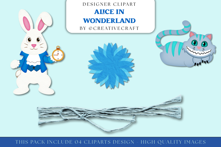 Alice in Wonderland Clipart Image 3