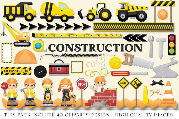 Construction Truck Clipart Image 10