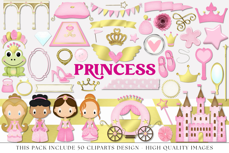 Princess png clipart, princess clipart illustration
