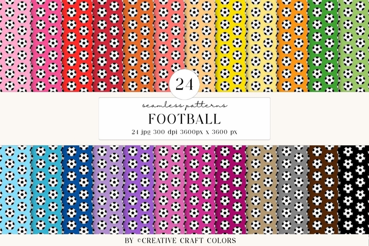 Soccer Seamless Patterns PNG, football digital papers