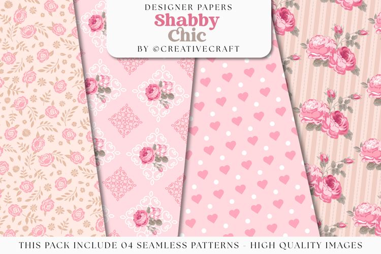 Floral Seamless Pattern, flowers roses digital paper graphic