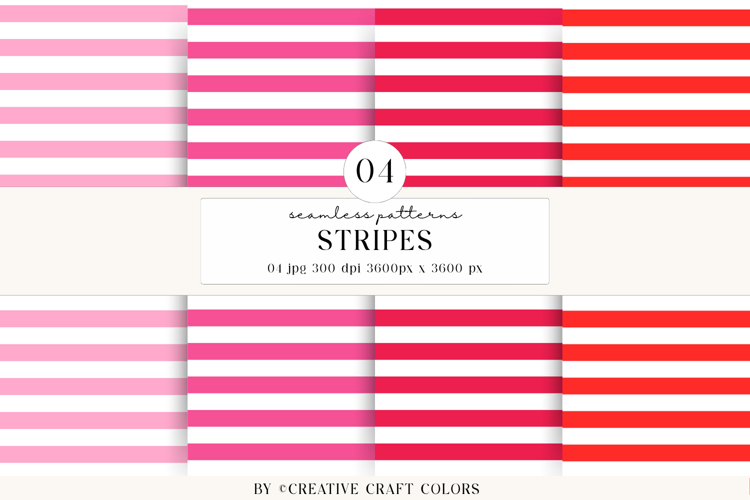 Stripes Seamless Patterns, rainbow digital papers designs