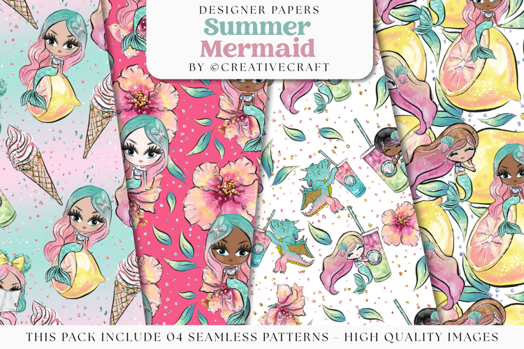 Mermaid Clipart Image 24