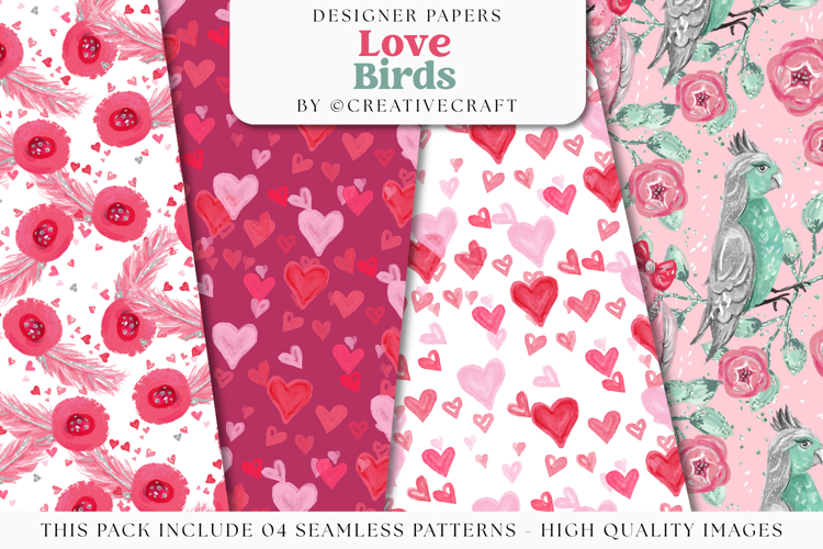 Love Birds Clipart Image 12