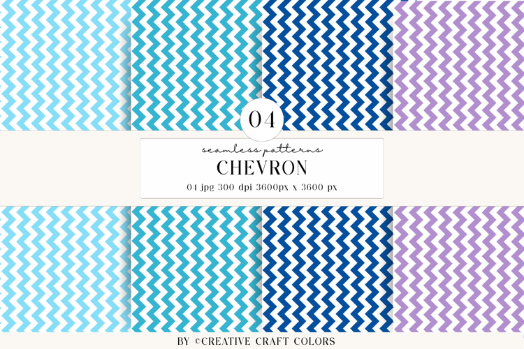 Chevron Seamless Patterns, rainbow digital papers designs