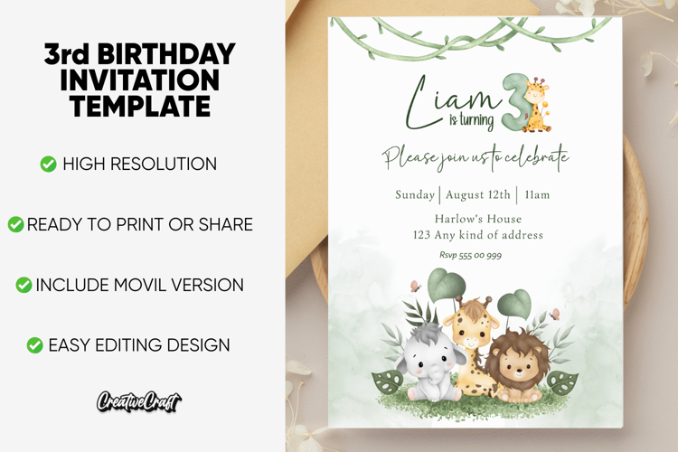 Canva Invitation Template Image 2