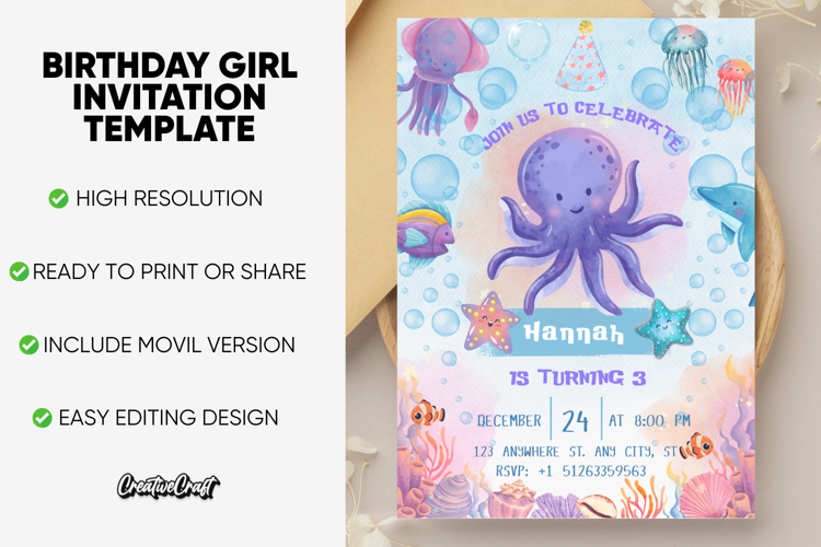 Birthday Girl Clipart Image 4