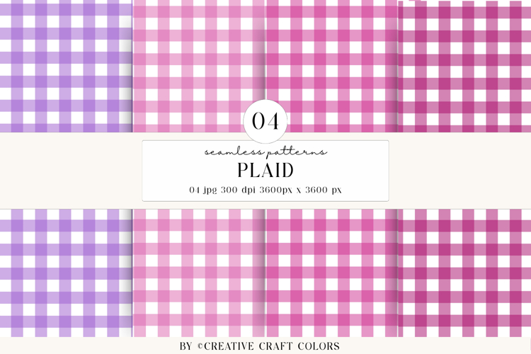Buffalo Plaid Digital Paper Image 6