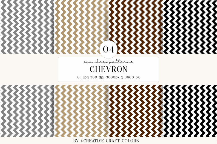 Chevron Seamless Patterns, rainbow digital papers designs