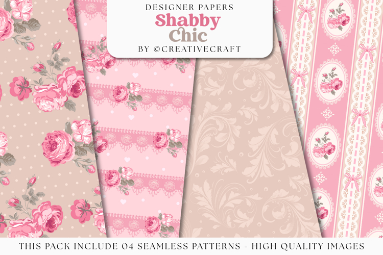 Floral Seamless Pattern, flowers roses digital paper graphic
