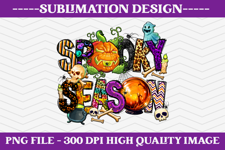 Halloween Sublimation Design, halloween png illustration
