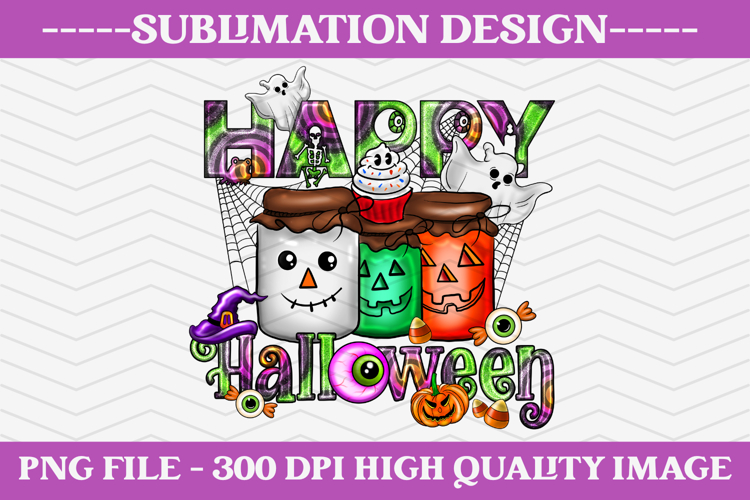 Halloween Sublimation Design, halloween png illustration