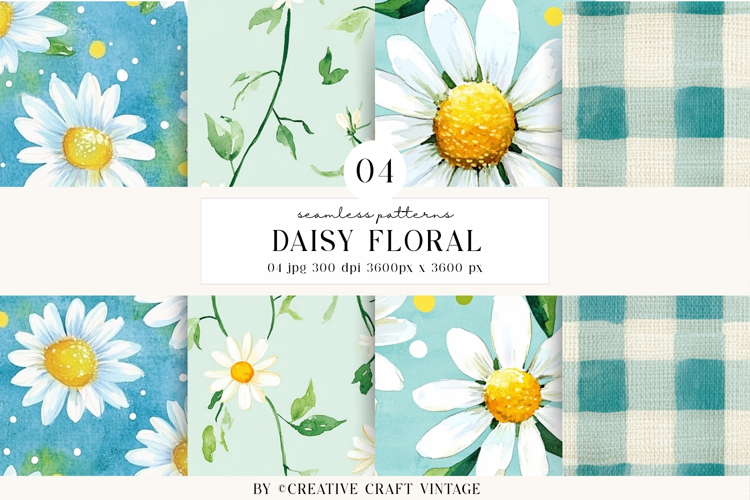 Floral Seamless Pattern Image 16