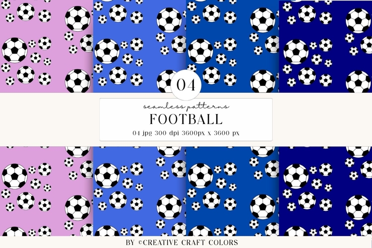 Soccer Seamless Patterns PNG, football digital papers