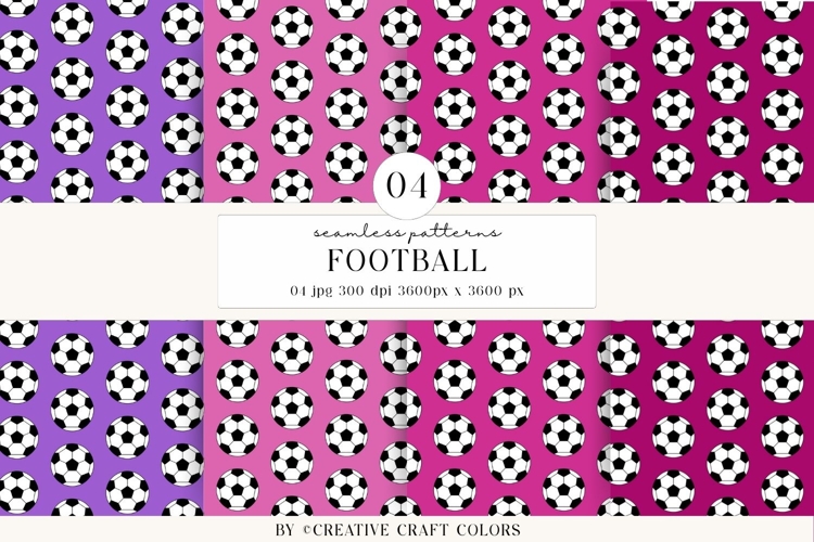 Soccer Seamless Patterns PNG, football digital papers