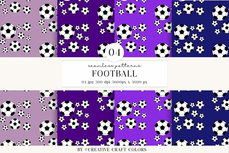 Soccer Seamless Patterns PNG, football digital papers