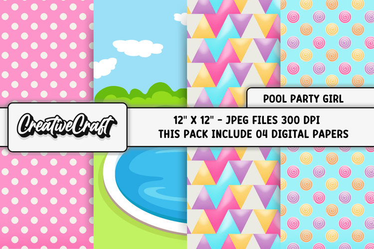 Pool Party Clipart Image 20