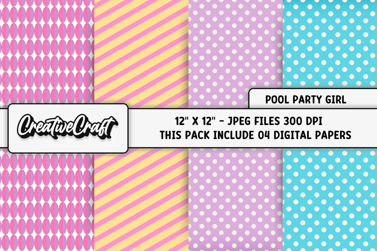 Pool Party Clipart Image 19
