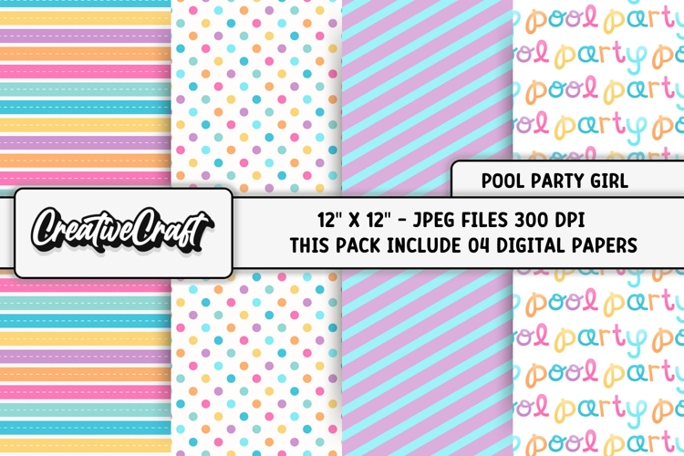 Pool Party Clipart Image 18