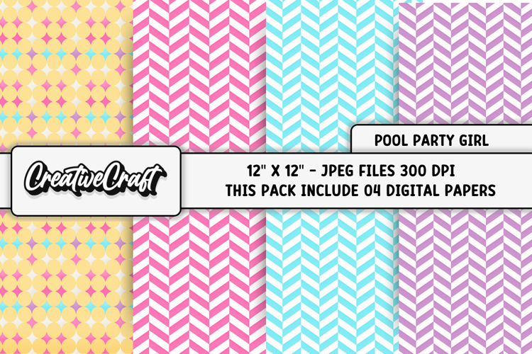 Pool Party Clipart Image 16
