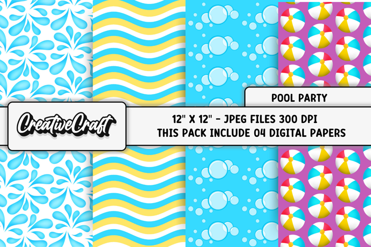 Pool Party Clipart Image 10