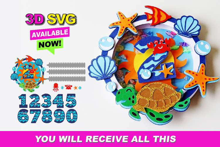 3D SVG Files Image 7