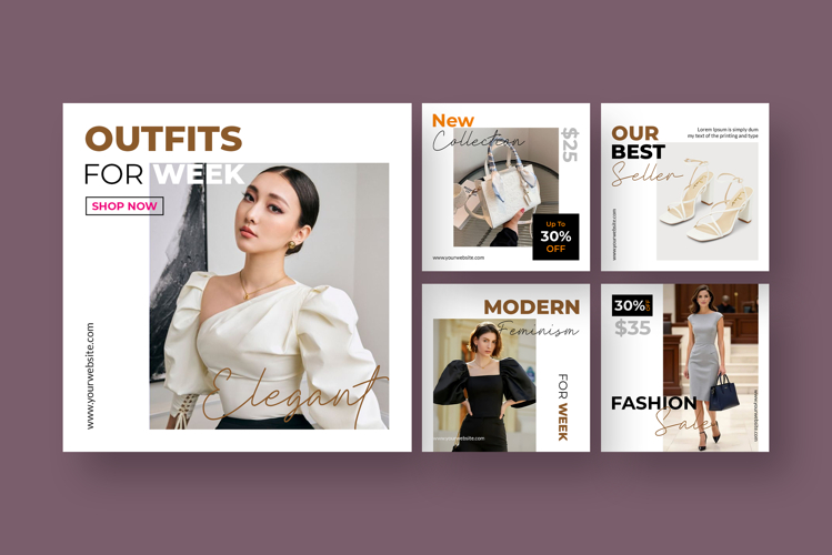 Fashion - Instagram Post Template