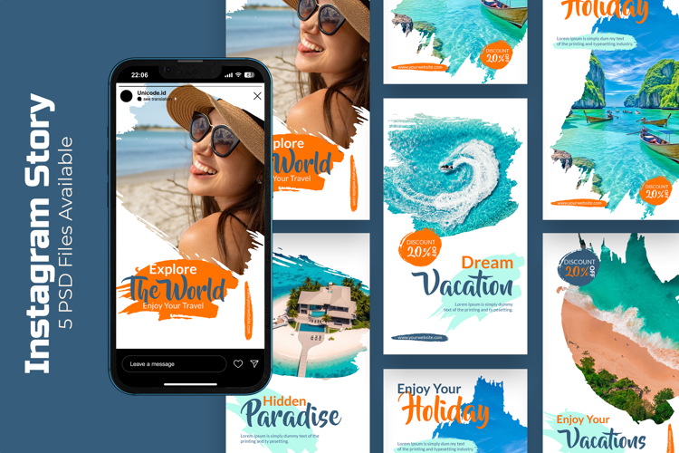 Travel - Instagram Story Template