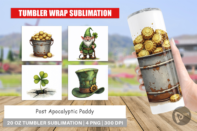 Post-Apocalyptic Paddy Tumbler