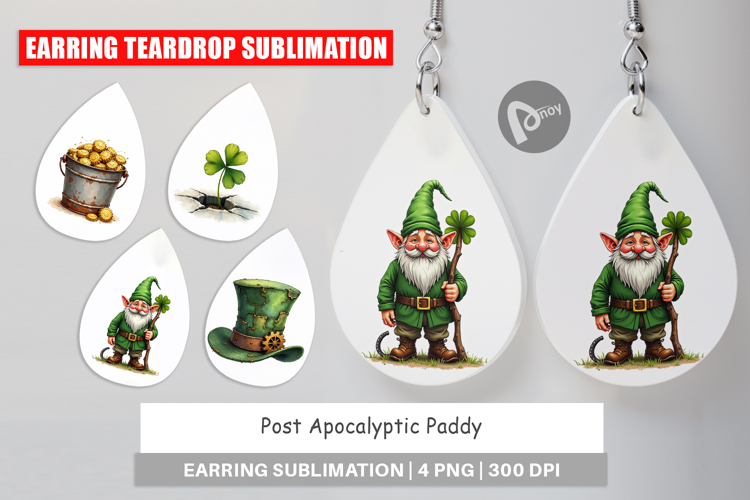Post-Apocalyptic Paddy Earring