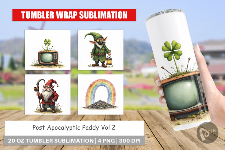 Post-Apocalyptic Paddy Tumbler