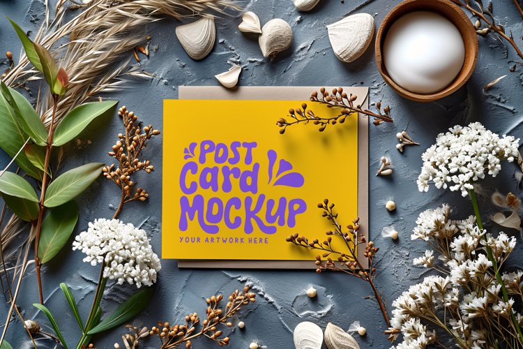 Greeting Card Mockup Image 22