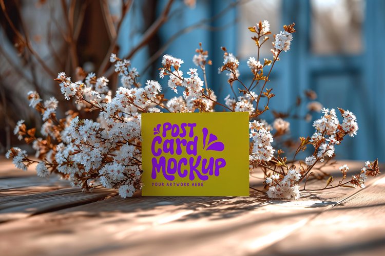 Greeting Card Mockup Image 16