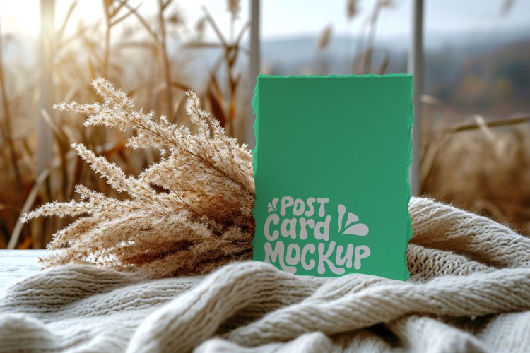 Greeting Card Mockup Image 13