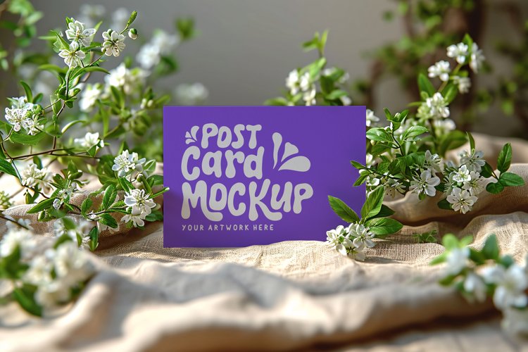 Greeting Card Mockup Image 12