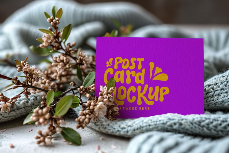 Greeting Card Mockup Image 7